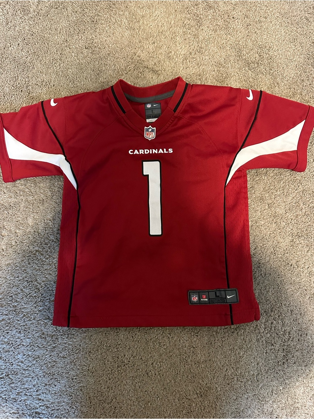 Nike Red Arizona Cardinals Kids Football Jersey Murray